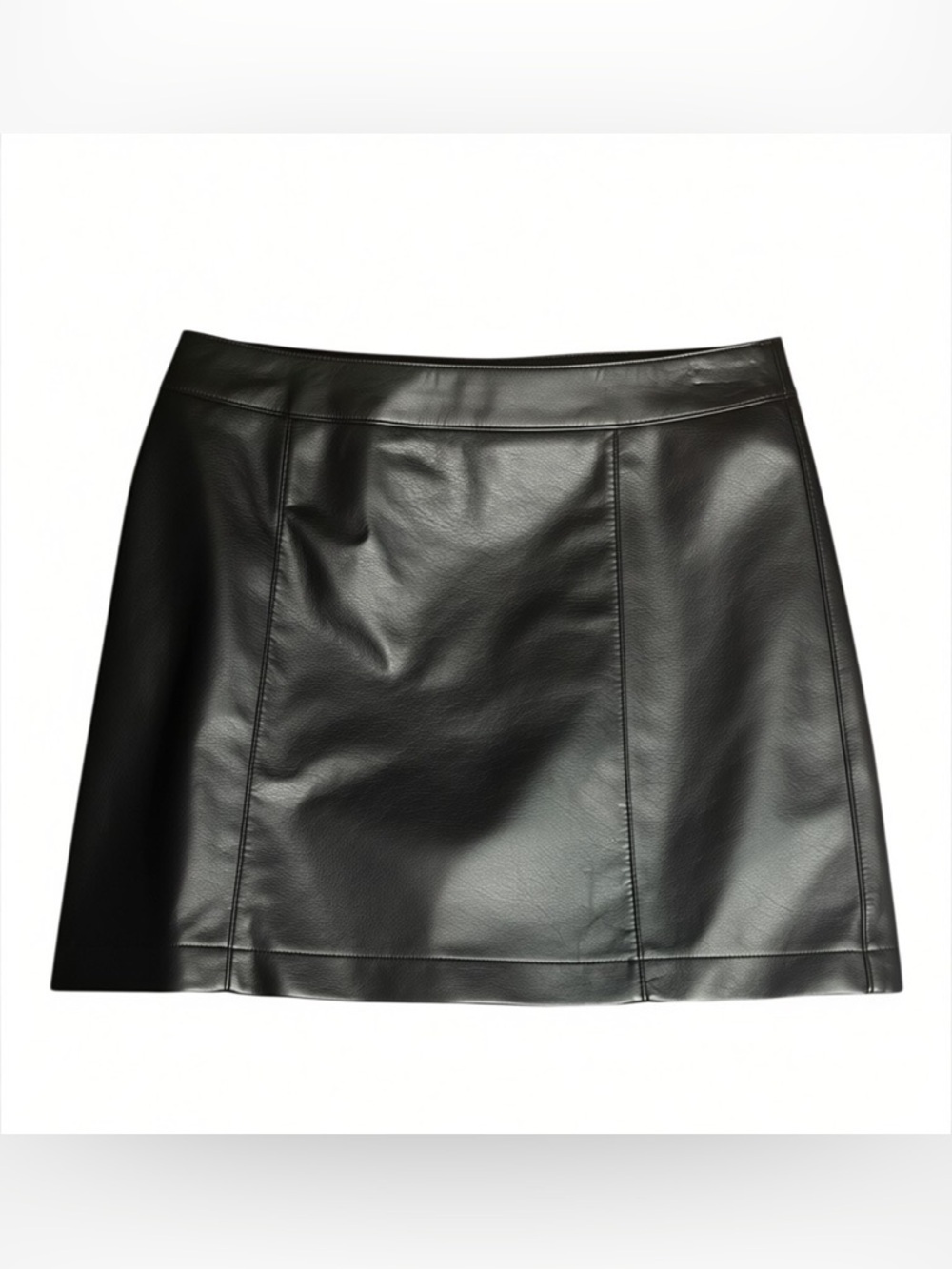 Forever 21 Faux Leather Mini Skirt – Size Medium